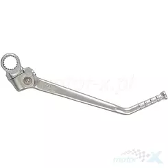 Dźwignia rozrusznika nożnego, aluminiowa, srebrna, Accel KST103SL HONDA CRF 150 R '07'-23