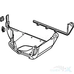 Osłona cylindra dolna Kymco 125