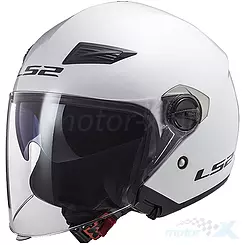 Kask otwarty LS2 OF569 Track Solid White