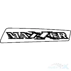 NAKLEJKA OSŁONY PRAWEJ MAXXER **(2) 86323-LDF3-E61-T01