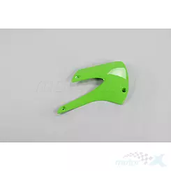 Osłony chłodnicy zielone UFO Plast Kawasaki KX 80 98-00
