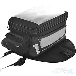 Torba na zbiornik, rozszerzalna 35L, magnetyczna, czarna, wymiennie kolorowe wkładki Oxford F1 Tail Pack
