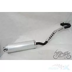 TŁUMIK KPL Z KOLANKIEM Shineray XY250ST-9E