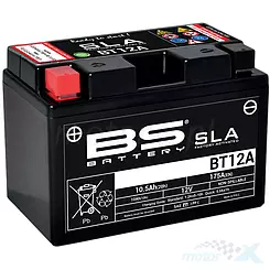 Akumulator bezobsługowy BS Battery BT12A (YT12A-BS, YT12A) 12V 10 Ah 150x88x105mm 175CCA