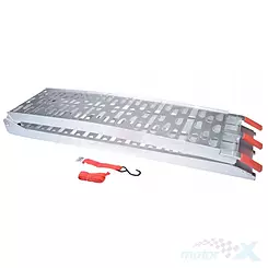 Najazd aluminiowy do ATV, długość 223cm, szerokość 28cm, max waga 340kg, WM Motor