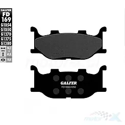 Klocki hamulcowe Galfer Semi Metal Scooter FD169G1050