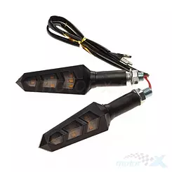 Kierunkowskazy LED, gwint M10x1.5mm, homologacja
