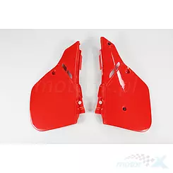 Osłony tylne górne komplet czerwony UFO Plast Honda CR 125 / 250 / 500 87-88