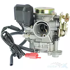 Gaźnik 50cc metalowa pokrywka 139QMB/QMA (GY6 50) 4T
