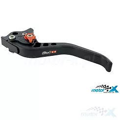 Dźwignia hamulca SSP CNC z regulacją, lewa, czarna, MBK Nitro / Yamaha Aerox