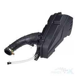 Filtr powietrza kompletny, obudowa + filtr + łącznik gumowy, do maxiskutera typu Barton B-Max 125
