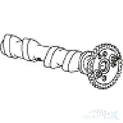 Wałek rozrządu, intake, Benelli TRK 702 / TRK 702 X