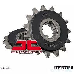 Zębatka przednia 525 15 zębów, RB - gumowa prowadnica łańcucha, JT Sprockets JTF1371