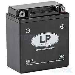 Akumulator bezobsługowy Landport YB3-3 (YB3L-A/B) 12V 3Ah 98x56x110mm 20CCA