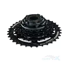 Wolnobieg rowerowy, 8 rzędów, Shimano, typ HG31, 11-34 zębów, kaseta