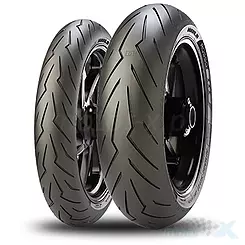 Opona motocyklowa szosowa PIRELLI 110/70R17 DIABLO ROSSO III 62H TL M/C przód 