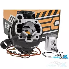 Cylinder kompletny 50cc żeliwo sworzeń 12mm Tec HQ Minarelli AM6 / 1E40MB 50 2T LC