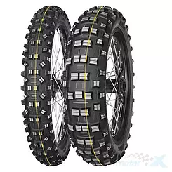 Opona motocyklowa offroad Mitas 120/90-18 TERRA FORCE-EF SUPER 65R TT (ŻÓŁTY PASEK) tył