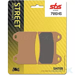 Klocki hamulcowe spiekane SBS Sinter Street 706HS