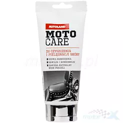 Środek do czyszczenia i pielęgnacji skóry, z woskiem i lanoliną, Autoland Moto Care 150 ml