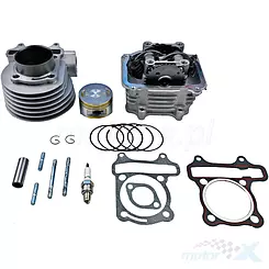 Cylinder kompletny z głowicą 57.40mm 150 ccm, ATV 150 / 152AMI/157QMJ 4T AC