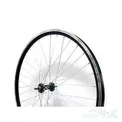 Felga przednia, koło rowerowe 26", stożkowe, czarne