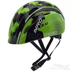 Kask rowerowy dziecięcy Awina MOON zielony