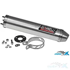 Końcówka wydechu Giannelli Strada Aluminium, Aprilia RS 125 94-10 / Tuono 125 03-04 (E)