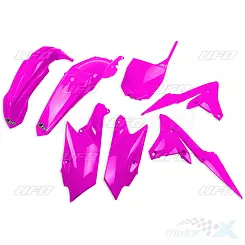 Zestaw osłon nadwozia różowe UFO Plast Yamaha YZF  250 / 450 14-17