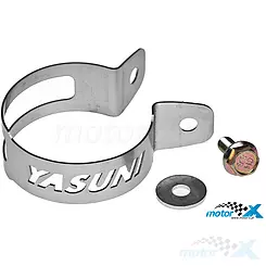 Obejma końcówki wydechu Yasuni v2, d.60mm