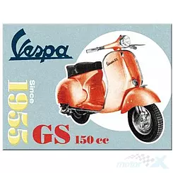 Magnes 6x8cm Vespa GS150 Since 1955 Nostalgic Art 14384