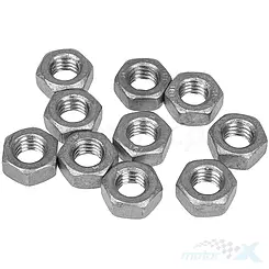 Nakrętka, M6x1mm, TEC, ocynkowana, 1 sztuka