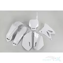 Zestaw osłon nadwozia biały UFO Plast Yamaha YZ 85 02-14