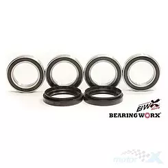 Łożyska koła tylnego z uszczelniaczami Bearing Worx WBK90013 (25-1456)