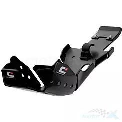 Osłona silnika i łącznika wahacza, czarna, DTC Enduro CrossPro 2CP225202A0300