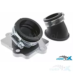 Króciec ssący Motoforce Racing, Minarelli horizontal (w zestawie adapter 24mm / 32mm)