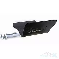 Osłona pod silnik, czarna, aluminiowa, Accel ESP01BK, Husqvarna / KTM