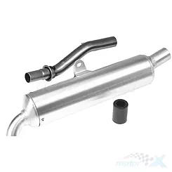 Końcówka wydechu Giannelli Enduro Aluminium, Yamaha DT 125 R 89-98