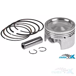 Tłok kompletny Polini Aluminium 70cc (D), d.44.00mm, Yamaha Giggle 50 4T / Neos 50 4T