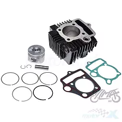 Cylinder kompletny 52.40mm 110cc żeliwo sworzeń 13mm ATV 110 dolny rozrusznik