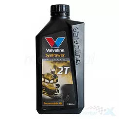 Olej 2T Valvoline Synpower do skuterów śnieżnych syntetyczny 1L
