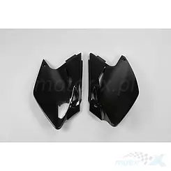 Osłony tylne górne komplet czarny UFO Plast Kawasaki KXF  450 06-08