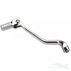Dźwignia zmiany biegów, aluminiowa, srebrna, Accel SCL710853SL HONDA CRF 250R `04-'09, CRF 250X '04-'17 