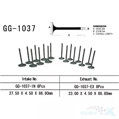 Zawór wydechowy Vesrah GG-1037-EX