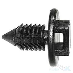 Spinki montażowe osłon, 15x8.5x18.75mm, długość 22mm, 10 sztuk, Bronco UP-12446