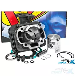 Cylinder kompletny 40.00mm 50cc żeliwo sworzeń 12mm Metrakit MK Series Peugeot AC vertical 