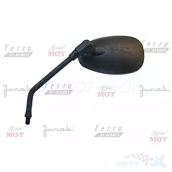 Lusterko lewe czarny mat, Junak M12 Vintage 125 [125cc Euro 4] [Junak M12 VINTAGE]
