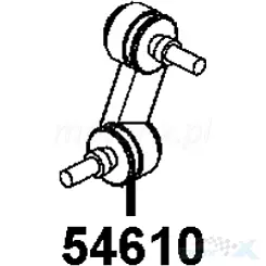 ŁĄCZNIK STABILIZATORA  TYLNEGO 54610-LFE9-E00