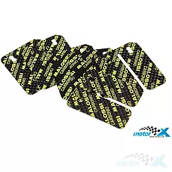 Płytki zaworu membranowego Malossi Carbon, Gilera / Piaggio / Minarelli