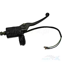 Pompa hamulca prawa, czarna, Abiwa, ATV 50-250 / motorower 50-125 / skuter 50-125, uniwersalna